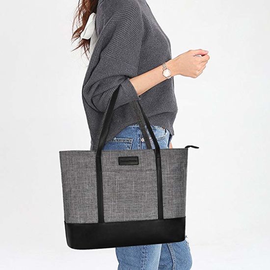 Women Laptop Bag Tote Bag Ladies Business Bag Lady Message Bag Computer Bag Designer Bag Fashion Tote Bag (WDL01438)