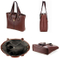 PU Leather Handbag Lady Handbag 2018 OEM Handbag Large Capacity Women Tote Promotional Handbag Shopping Bag (WDL0582)