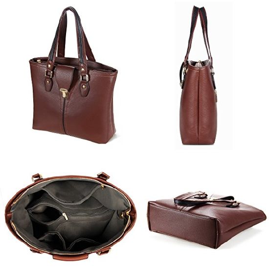 PU Leather Handbag Lady Handbag 2018 OEM Handbag Large Capacity Women Tote Promotional Handbag Shopping Bag (WDL0582)