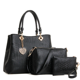 Sets Handbag Ladies Handbag Handbags Clutch Bag Fashion Bag PU Leather Handbags Popular Handbag (WDL01212)