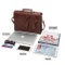 Fashion Lady Message Bag Laptop Handbag for Women Design Lady Handbag PU Leather Bag Computer Bag for Ladies (WDL0468)
