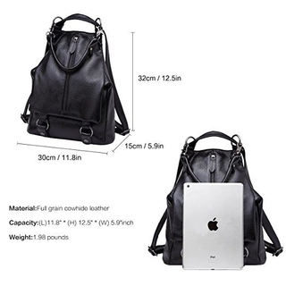 Nice Design PU Leather Lady Student School Hot Sell Backpack High Quality Hot Sell Backpack (WDL0553)