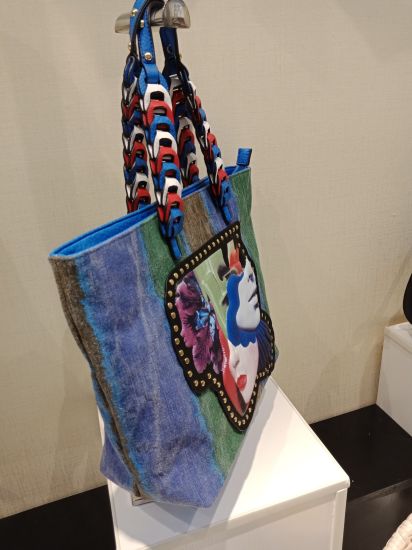 Designer Tote with Special Pattern Women Shoulder Handbags Ladies Handbags (WDL0416)