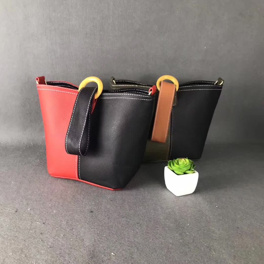 Promotion Fashion Nice Designer Ladies Handbag Women Bag PU Leather Handbags (WDL0091)