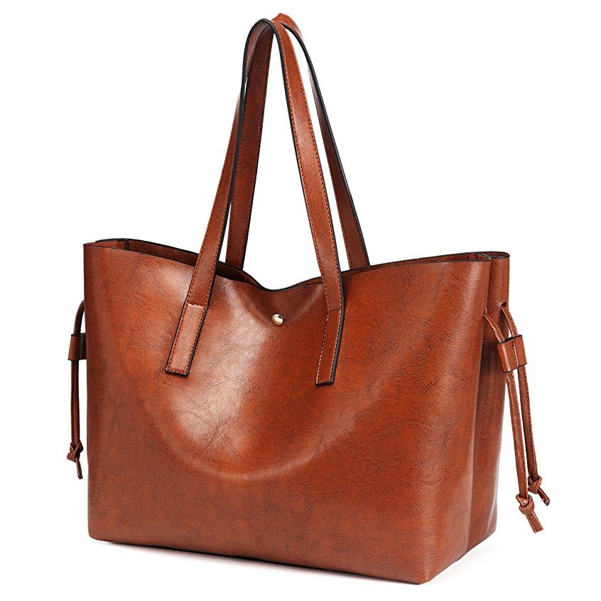 Fashion Lady Women Tote PU Tote Elegant PU Shiling Handbag OEM/ODM Bag (WDL0274)