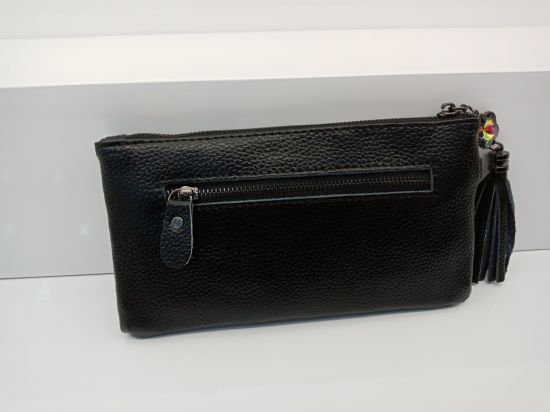 Genuine Leather Lady Clutch Women Bag Crossbody Promotional Ladies Handbag (WDL0419)