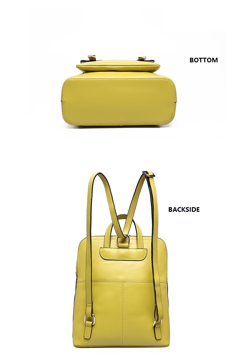 PU Backpack, Lady Backpack, Fashion Backpack Ladies Backpack Popular Lady Bags (WDL0068)