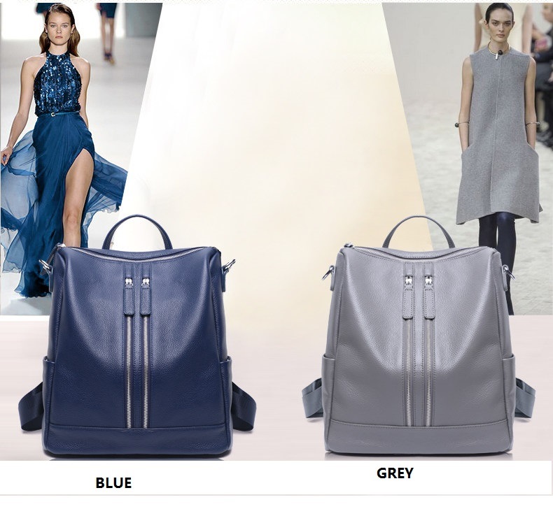 Women Backpack, PU Backpack, Lady Packpack Ladies Bag PU Leather Backpack (WDL0069)