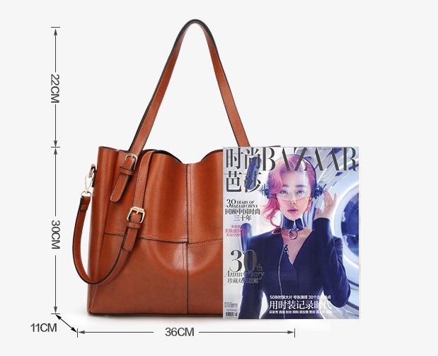 PU Splicing Lady Tote Mummy Bag Shopping Fashion Handbag Ladies Bag Designer Handbags (WDL0209)