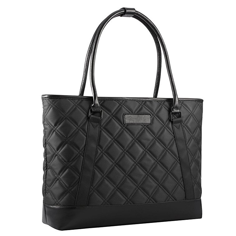 Stitching Fashion Lady Laptop Tote Shoulder Bag Mummy Bag Popular Handbag (WDL0329)