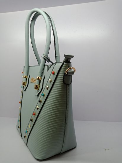 Fashion Lady Handbag Women Bag Lady Handbag 2018 New Design Rivet Decoration Handbag Women Handbag (WDL0454)