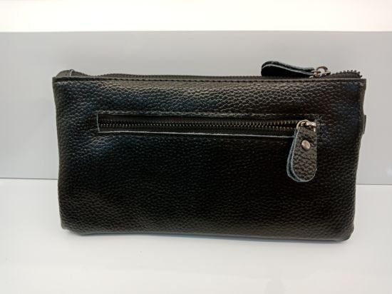 Genuine Leather Clutch Bag Women Bag Lady Promotional Bag (WDL0428)