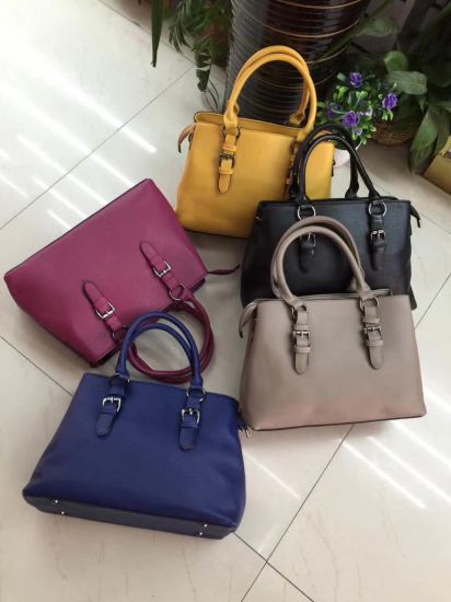 Fashion Lady Handbag Women Bag Designer Bag Elegant PU Shiling Handbag (WDL0073)