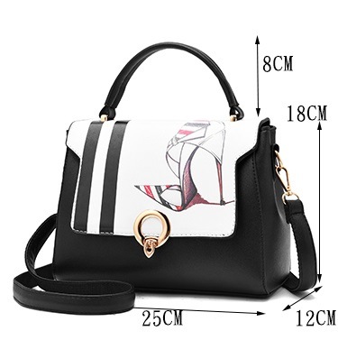 Fashion Lady Handbag Printing Ladies Handbag Women Designer Handbags Lady Hand Bag (WDL0167)