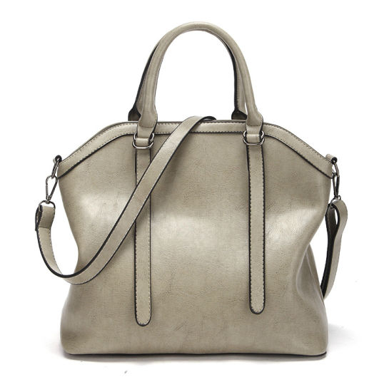 Women Handbags PU Leather Handbag Large Tote Ladies Bag (WDL0864)