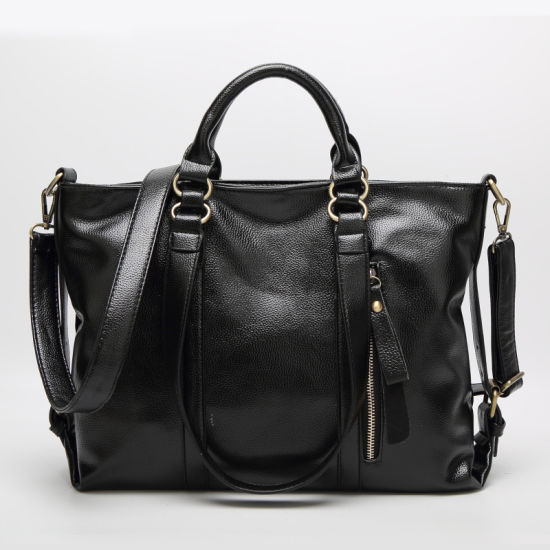 Long PU Decoration Fashion Tote Mummy Bag Shoulder Bag PU Leather Bags Fashion Handbag Ladies Hand Bags (WDL0219)