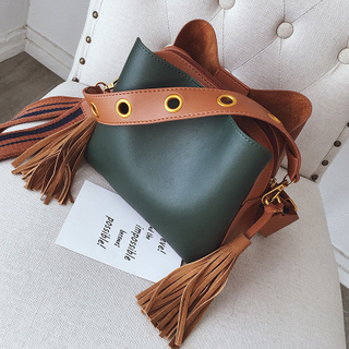 Designer Leather Handbag Leather Handbag Bucket Lady Handbag Handbags PU Bag Soft Bag Price (WDL01306)