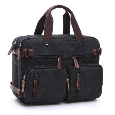 Business Briefcase Laptop Bag for Men Casual Canvas Laptop Bags Classical High Quality Replica Handbag Canvas Handbag (WDL01250)