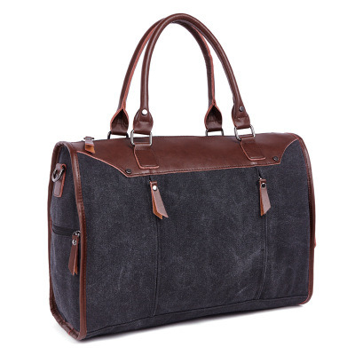 Canvas Travel Bag Big Capacity Durable Waterproof Travel Bag Fashion Canvas Handbag Duffle Bags Outside Casual Bag (WDL01253)