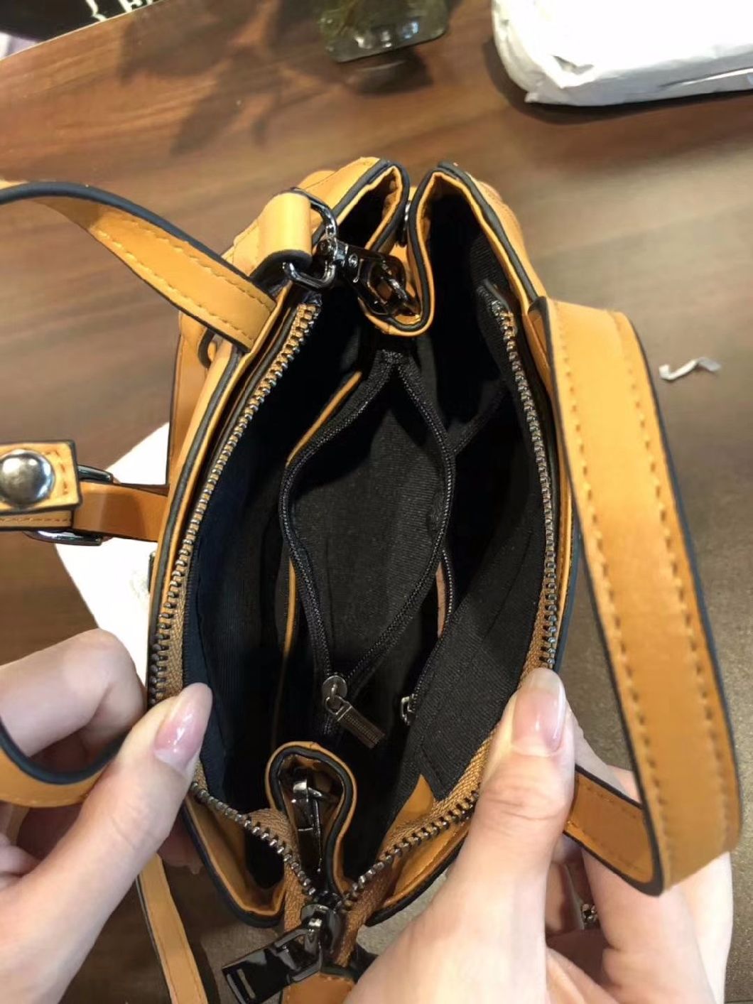Pupolar Lady Handbag Ladies Handbag Fashion Bag Ladies Bag PU Leather Handbag OEM/ODM Handbags (WDL01149)