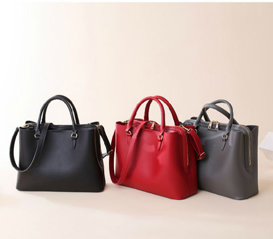 High Quality Women Bag Ladies Handbag Tote PU Leather Handbags Ol Bag (WDL0856)