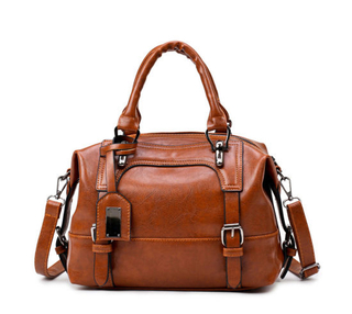 Boston Women Bag Vintage Four Belts Shoulder Bags Sequined Women Handbags (WDL0886)