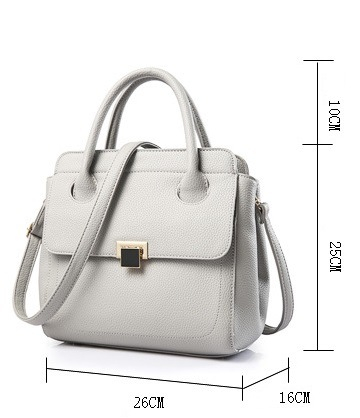 Flap with Decortive Wardware PU Fashion Crossbody Handbag (WDL0231)
