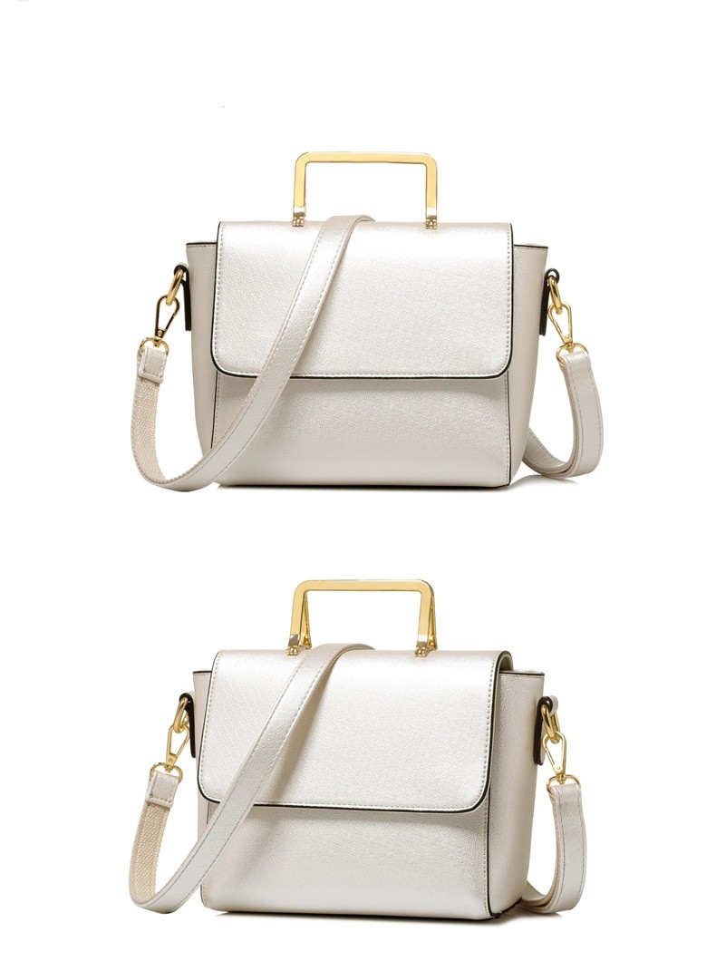 Metal Handle Crossbody Fashion Shoulder Bag Promotion Bag Designer Handbags (WDL0234)