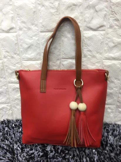 PU Leather Fashion Shiling Make Handbag Promotion Handbag (WDL0107)