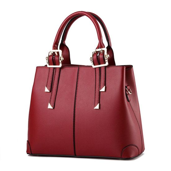 Metral Decoration Classic Lady Handbag Women Shoulder Bag Popular Handbag Ladies Hand Bags Fashion Handbags (WDL0285)