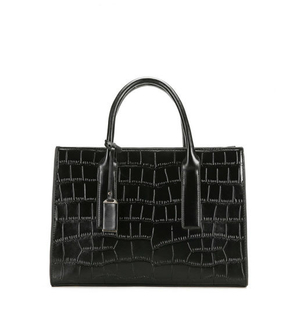 Classic Lady Large Tote Bag Luxury Crocodile Handbags (WDL0842)