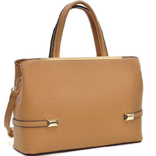 Women′s Leather Briefcase Messenger Bag Ladies Laptop Bag Handbags (WDL0380)