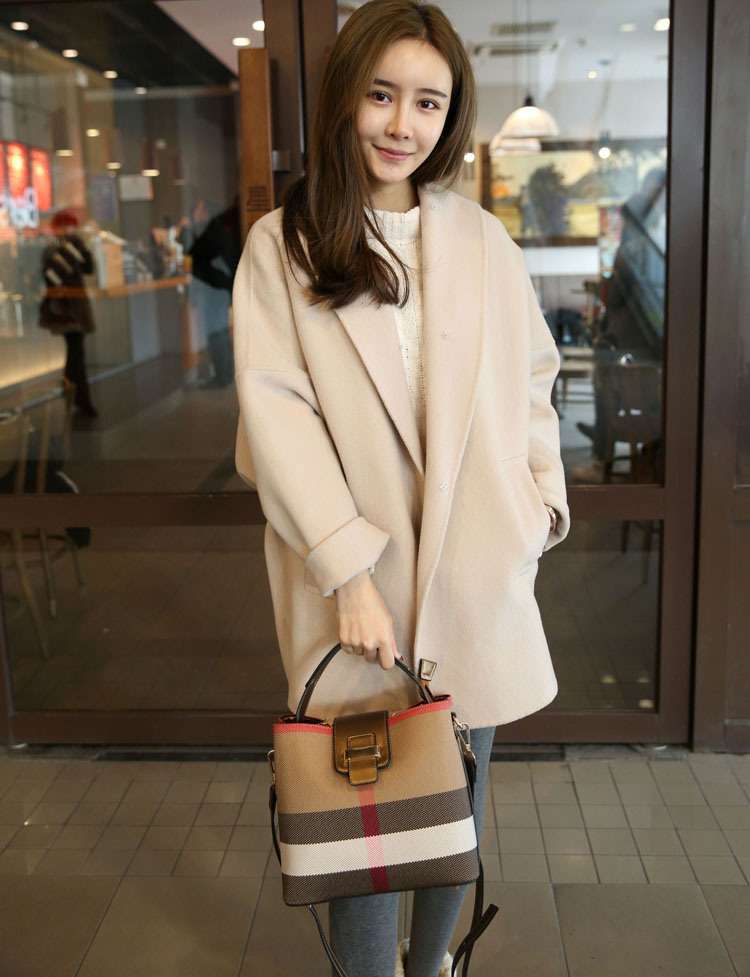 Canvas and PU Leahter Handbags Women Bag Ladies Handbag Lady Handbag Fashion Bags Designer Handbags Hand Bag (WDL0354)