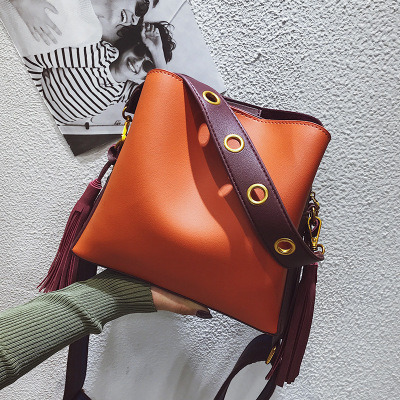 Designer Leather Handbag Leather Handbag Bucket Lady Handbag Handbags PU Bag Soft Bag Price (WDL01306)