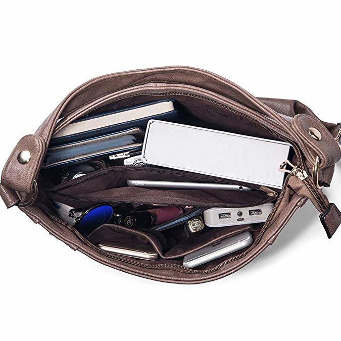 Fashion Lady Handbag Designer Bag Tote Bag Ladies Bags Hobo Bag PU Leather Bags (WDL01460)