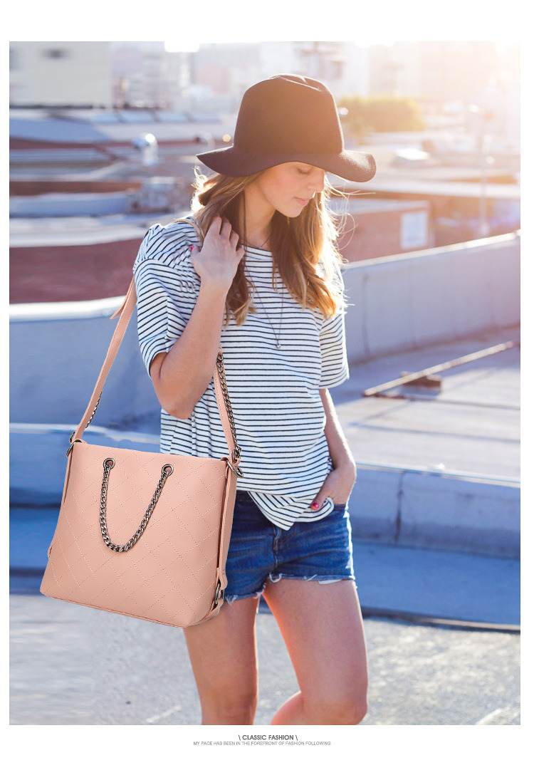 Fashion Lady Handbag Women Tote Bag Designer Handbag Leather Handbag Shopping Tote Bag (WDL01407)