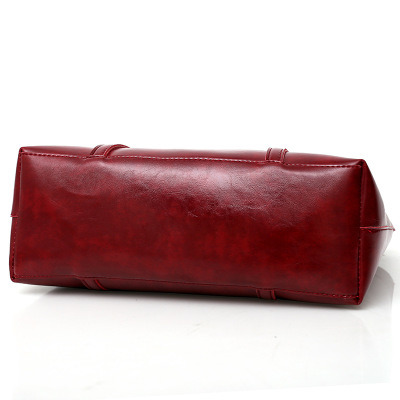 Fashionable Sets Handbag Lady Handbag PU Leather Handbags Women Sets Bagpromotional Bag (WDL01203)