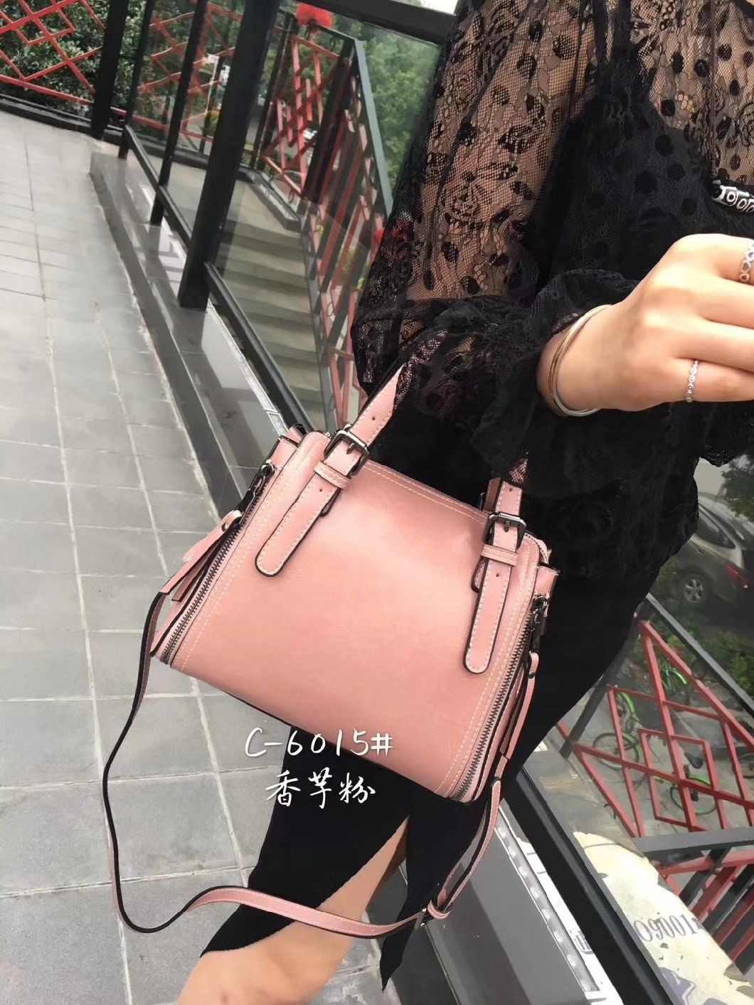 Lady Tote Large Capacity Handbag Female Handbags Ladies Handbag Women Handbag Pupular Lady Handbag Leahter Bag (WDL01153)
