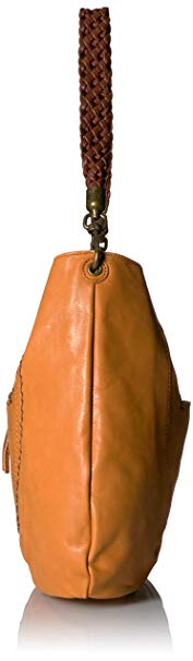 Oil and wax leather leisure bag for ladies