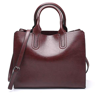 Cowhide handbag for lady tote bags