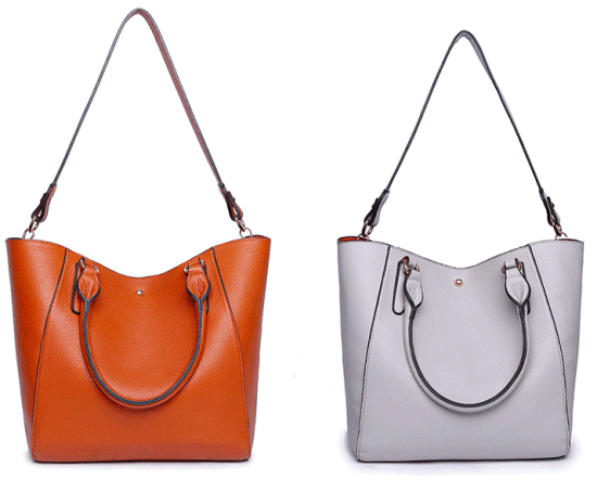 Ladies Handbag Women Bag 2PCS Lady Tote (WDL0977)