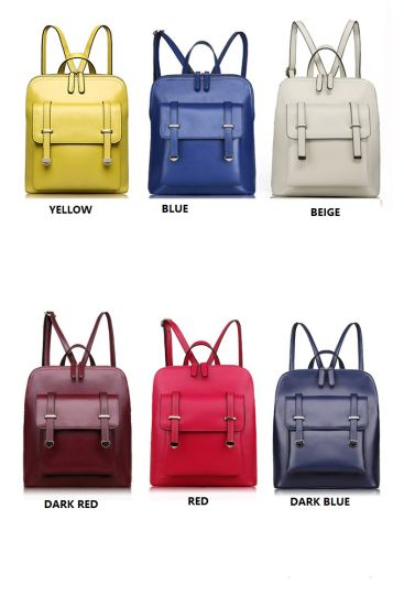 PU Backpack, Lady Backpack, Fashion Backpack Ladies Backpack Popular Lady Bags (WDL0068)