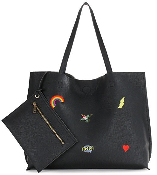 Promotional Bag Lady Tote Shopping Bag Mummy Bag PU Leahter Designer Handbags Women Bag Ladies Handbags (WDL0375)