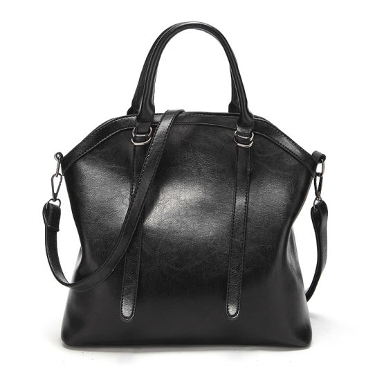 Women Handbags PU Leather Handbag Large Tote Ladies Bag (WDL0864)