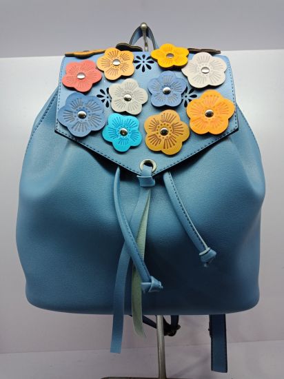 Flower Lady Backpack PU Leather Bag Lday Flower Backpack Women Backpack Lady Bag 2018 (WDL0432)