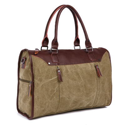 Canvas Travel Bag Big Capacity Durable Waterproof Travel Bag Fashion Canvas Handbag Duffle Bags Outside Casual Bag (WDL01253)
