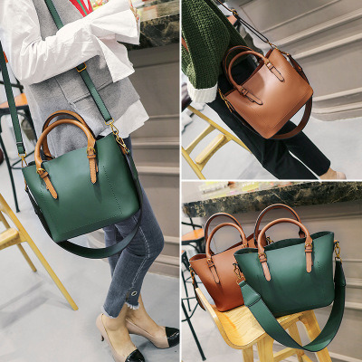 Leather Handbag Bucket PU Handbag Designer Handbag Lady Handbag Fashion Handbag Women Bag Tote Bag (WDL01307)