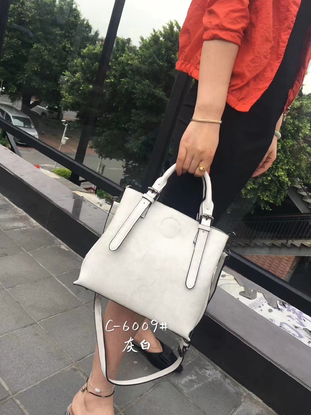 Lady Handbag Female Handbags PU Leather Handbag Fashionable Handbag Popular Lady Handbag Fashion Bag Ladies Bag (WDL01155)