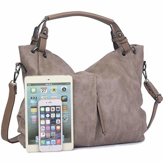 Soft PU Leather Handbags Designer Handbag Fashion Lady Handbag Women Bag (WDL01461)