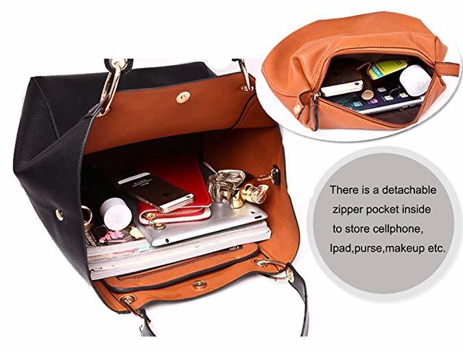 Lady Handbag Leather Handbags Tote Bag PU Handbags Women Handbag Ladies Handbags Designer Bags (WDL01426)